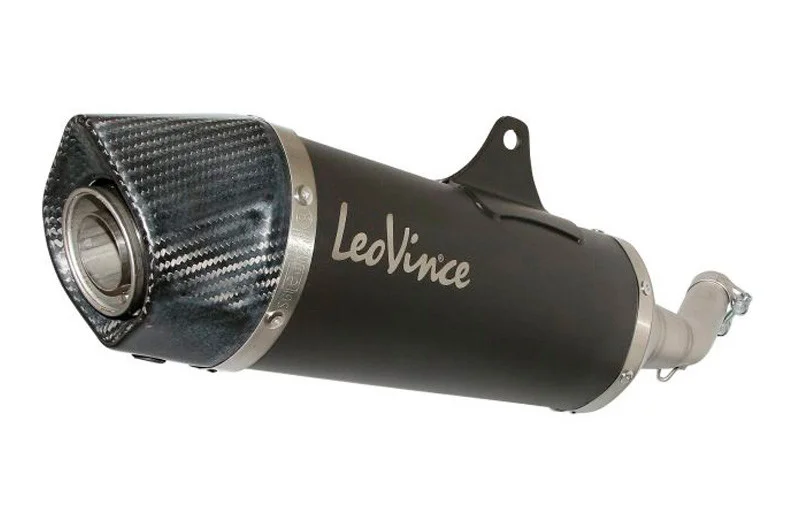 Silencieux d‘échappement Leovince Nero Inox Noir / Carbone Kymco Movie 125 S i / Super Dink 125 i ... Expressz szállítás