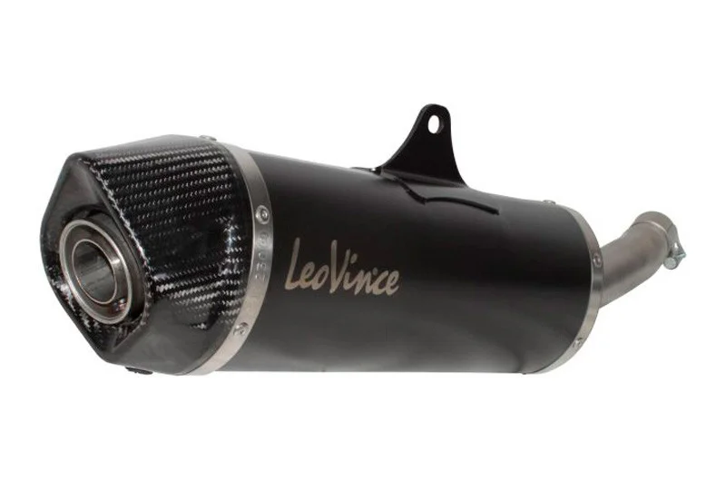 Silencieux d‘échappement Leovince Nero Inox Noir / Carbone Homologué Peugeot Metropolis 400 2013-2016 Szuper ajánlat