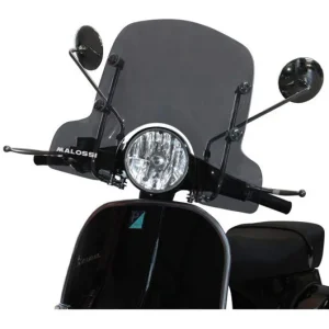 Bulle / Pare-brise Malossi Fumé Vespa PX 80 / 125 / 150 / 200 Akció