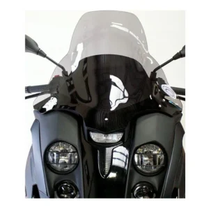 Outlet Bulle / Pare-brise Bullster Haute Protection 59cm Gris Fumé Gilera 500 Fuoco 2007-2016