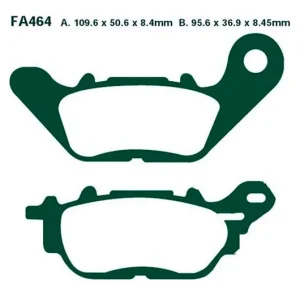 Bestseller Plaquettes de frein avant / arrière EBC Standar Scooter (SFA464) Yamaha / MBK