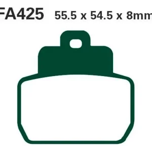 Kedvezményes ár Plaquettes de frein arrière EBC Sintered HH Scooter (SFA425HH) Piaggio