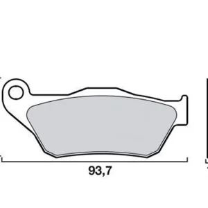 Plaquettes de frein Brembo Métal Fritté (07065XS) Yamaha / MBK Kiárusítás