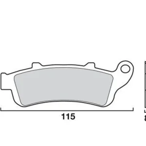 Plaquettes de frein Brembo Métal Fritté (07072XS) Honda Korlátozott ajánlat