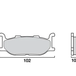 Plaquettes de frein Brembo Métal Fritté (07073XS) Yamaha Akciós ár