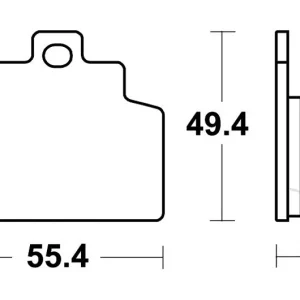 Plaquettes de frein avant TRW Sintered Scooter (MCB886SRM) Piaggio Szuper ajánlat