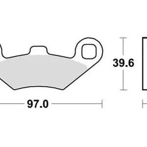 Plaquettes de frein avant / arrière TRW Sintered Scooter (MCB874SRM) Peugeot Nézd meg most