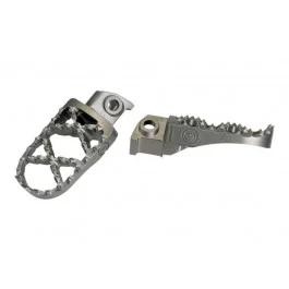 Biztonságos vásárlás Repose pieds Moose Racing Pro Inox Argent KTM 125 SX 2016-2018