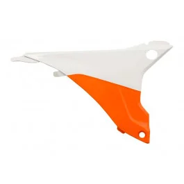 Szezonális akció Cache de boite filtre à air Acerbis Orange / Blanc 16 KTM EXC / EXC-F 2014-2016