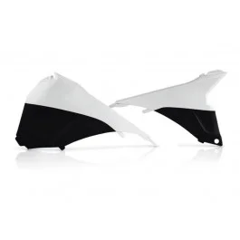 Végkiárusítás Cache de boite filtre à air Acerbis Blanc KTM 250 SXF 2013-2015
