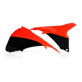 Csak ma Cache de boite filtre à air Acerbis Orange Fluo / Noir KTM 250 SXF 2013-2016