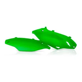 Plaques latérales arrière Acerbis Vert Fluo Kawasaki 250 KXF 2013-2016 Bestseller