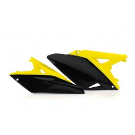 Plaques latérales arrière Acerbis Jaune / Noir Suzuki 250 RMZ 2010-2017 Népszerű
