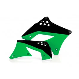 Ouïes de radiateur Acerbis Noir / Vert Kawasaki 250 KXF 2009-2012 Legkelendőbb