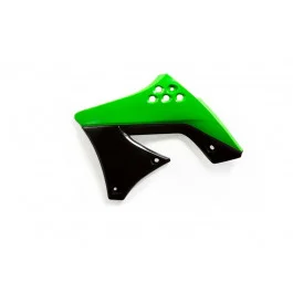 Biztonságos fizetés Ouïes de radiateur Acerbis Vert / Noir Kawasaki 250 KXF 2009-2012