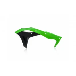Prémium Ouïes de radiateur Acerbis Vert / Noir Kawasaki 250 KXF 2017