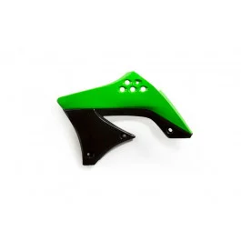 Azonnal elérhető Ouïes de radiateur Acerbis Vert / Noir Kawasaki 450 KXF 2009-2011