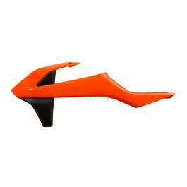 Ouïes de radiateur Acerbis Orange 16 / Noir KTM 125 SX 2016-2017 Csak ma