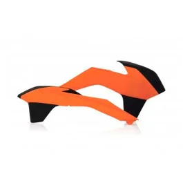 Kihagyhatatlan ajánlat Ouïes de radiateur Acerbis Orange / Noir KTM 450 SXF 2013-2015