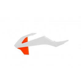 Ouïes de radiateur Acerbis Blanc / Orange KTM 65 SX 2016-2018 Expressz kézbesítés