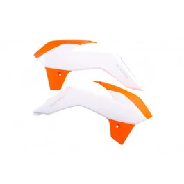 Bestseller Ouïes de radiateur Acerbis Orange / Blanc KTM 85 SX 2013-2017