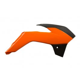 Csak ma Ouïes de radiateur Acerbis Orange / Noir KTM 85 SX 2013-2017