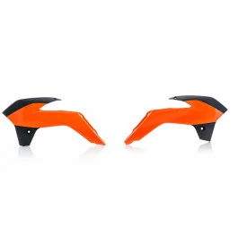 Ouïes de radiateur Acerbis Orange / Noir 16 KTM 85 SX 2013-2017 Árengedmény