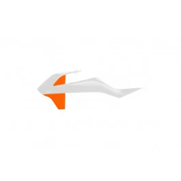 Ouïes de radiateur Acerbis Blanc / Orange KTM 85 SX 2018 Bestseller
