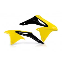 Ouïes de radiateur Acerbis Jaune / Noir Suzuki 250 RMZ 2010-2017 Kedvezmény