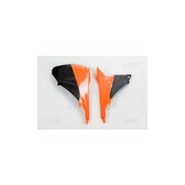 Cache de boite filtre à air UFO Orange / Noir KTM 250 SXF 2015 Legjobb ár