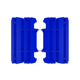 Prémium Ailettes de radiateur Polisport Bleu Yamaha YZ 250 2T 2006-2020 / YZ 125 2006-2020
