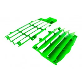 Vedd meg online Ailettes de radiateur Polisport Vert Kawasaki KX 450 F 2016-2019