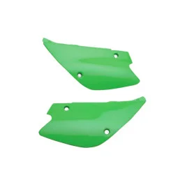Különleges ajánlat Plaques latérales arrière UFO Vert Kawasaki 85 KX 1998-2013