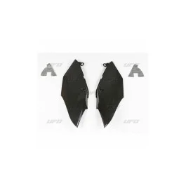 Plaques latérales arrière UFO Noir Honda CRF 450 R 2017 Ne maradj le