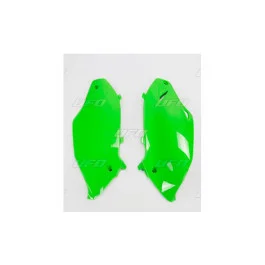 Plaques latérales arrière UFO Vert Kawasaki 250 KXF 2013-2016 *** Legjobb ár