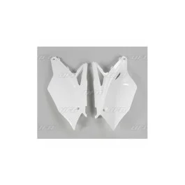 Expressz kézbesítés Plaques latérales arrière UFO Blanc Kawasaki 450 KXF 2016-2017