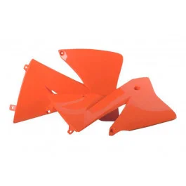 Ouïes de radiateur Polisport Orange KTM EXC 520 / EXC 125 2T ... Csak ma