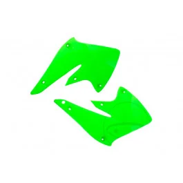 Olcsóbb Ouïes de radiateur Polisport Vert Kawasaki KX 250 F 4T 2004-2005