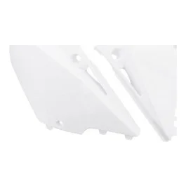 Azonnali szállítás Plaques latérales arrière Polisport Blanc / Noir Yamaha YZ 250 2T 2015-2019 / YZ 125 2015-2019