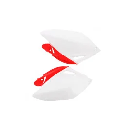 Azonnali szállítás Plaques latérales arrière Polisport Rouge / Blanc Honda CRF 250 R 2006-2009