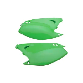 Plaques latérales arrière UFO Vert Kawasaki 125 KX 2003-2008 Expressz kézbesítés