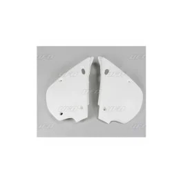 Legjobb ár Plaques latérales arrière UFO Blanc Kawasaki 80 KX 1991-1997