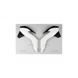 Ouïes de radiateur UFO Blanc / Noir KTM 85 SX 2013-2017 Akció