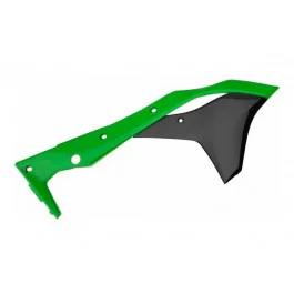 Expressz kézbesítés Ouïes de radiateur Polisport Vert Droit Kawasaki KX 250 F 4T 2017-2019