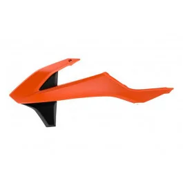 Kedvezmény Ouïes de radiateur Polisport Orange / Noir KTM SX-F 450 i.e. 2016-2018 / SX 125 2T 2016-2019 ...