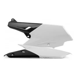 Plaques latérales arrière Polisport Blanc / Noir Yamaha YZ 250 F 4T 2014-2018 / WR 250 F 2015-2019 Vedd meg online