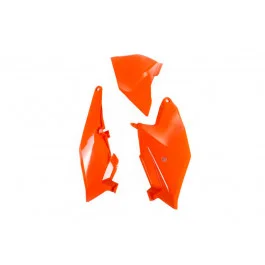 Plaques latérales arrière et boîte à air UFO Orange KTM 85 SX 2018 Nézd meg most