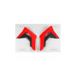 Újdonság Ouïes de radiateur UFO Rouge / Noir Honda CRF 450 R 2017