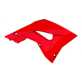 Ouïes de radiateur Polisport Rouge Unité Honda CR 125 R 2002-2007 / CR 250 R 2002-2007 Prémium