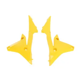 Ouïes de radiateur UFO Jaune Yamaha 450 YZF 2014-2017 Árcsökkenés